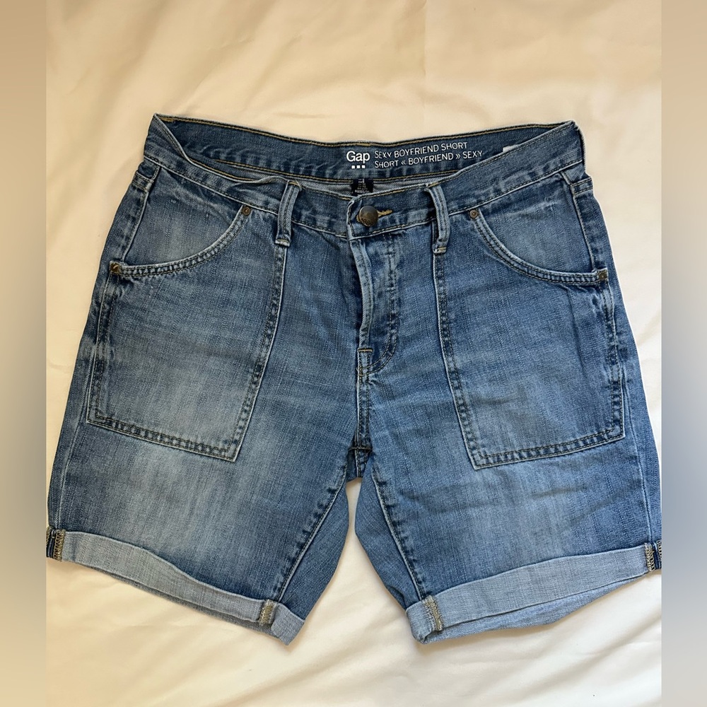 GAP Women's Blue Jean Shorts